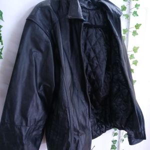 Architect Medium Black Genuine Leather Jacket